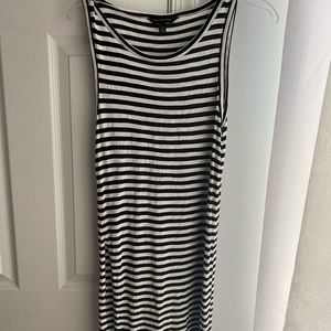stripped banana republic summer dress